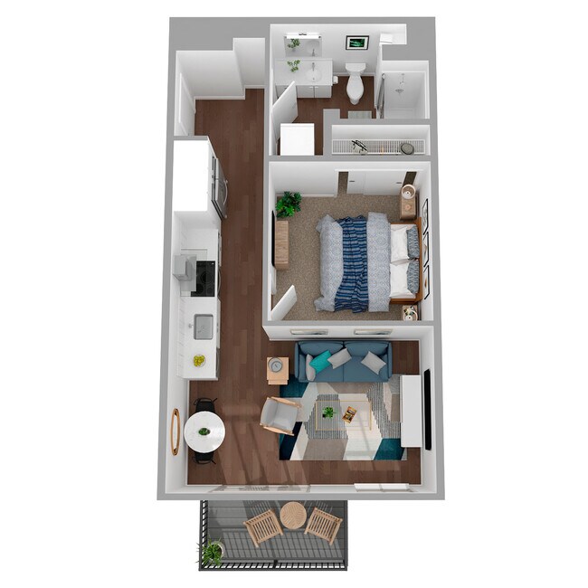 Urban 1x1 - ARCH - a10.1 245 floor plan